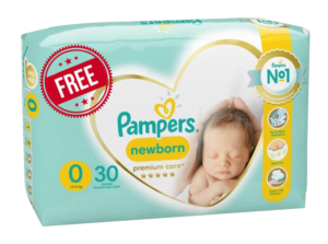 June Special: FREE Pampers New Born Pack of 30s